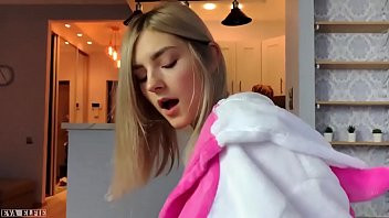Play Mom caught her slutty step daughter with cum all over her face. Hot amateur teen with big natural tits and big ass gets fucked in wet pussy. Young American slut
