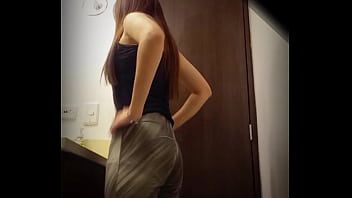 Play Spying on Milet, my girlfriend's friend in the bathroom
