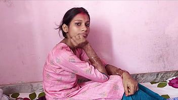 Play Newly married Bhabhi happy by licking pussy and fucking ! Hindi Audio