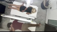 Play Latina Wife's Huge Ass Fucked During Couple's Massage