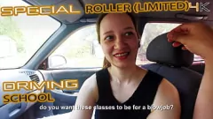 Play Blonde Gets Fucked in Backseat of Taxi