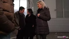 Play German MILF Tatjana Young and Curvy Teen Elisa18 in Hot Foursome