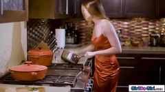 Play Lesbian GFs Alison Rey & Hazel Moore Celebrate with Pussy Licking