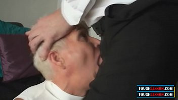 Play Old mom with big tits gets a full pack of humiliation