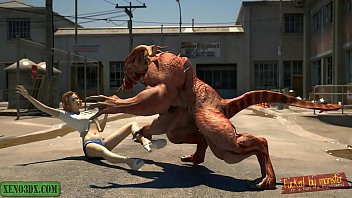 Play Diablo fucks Blonde. Sex with Monster