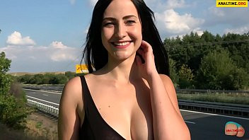 Play Pov with a young girl on the freeway
